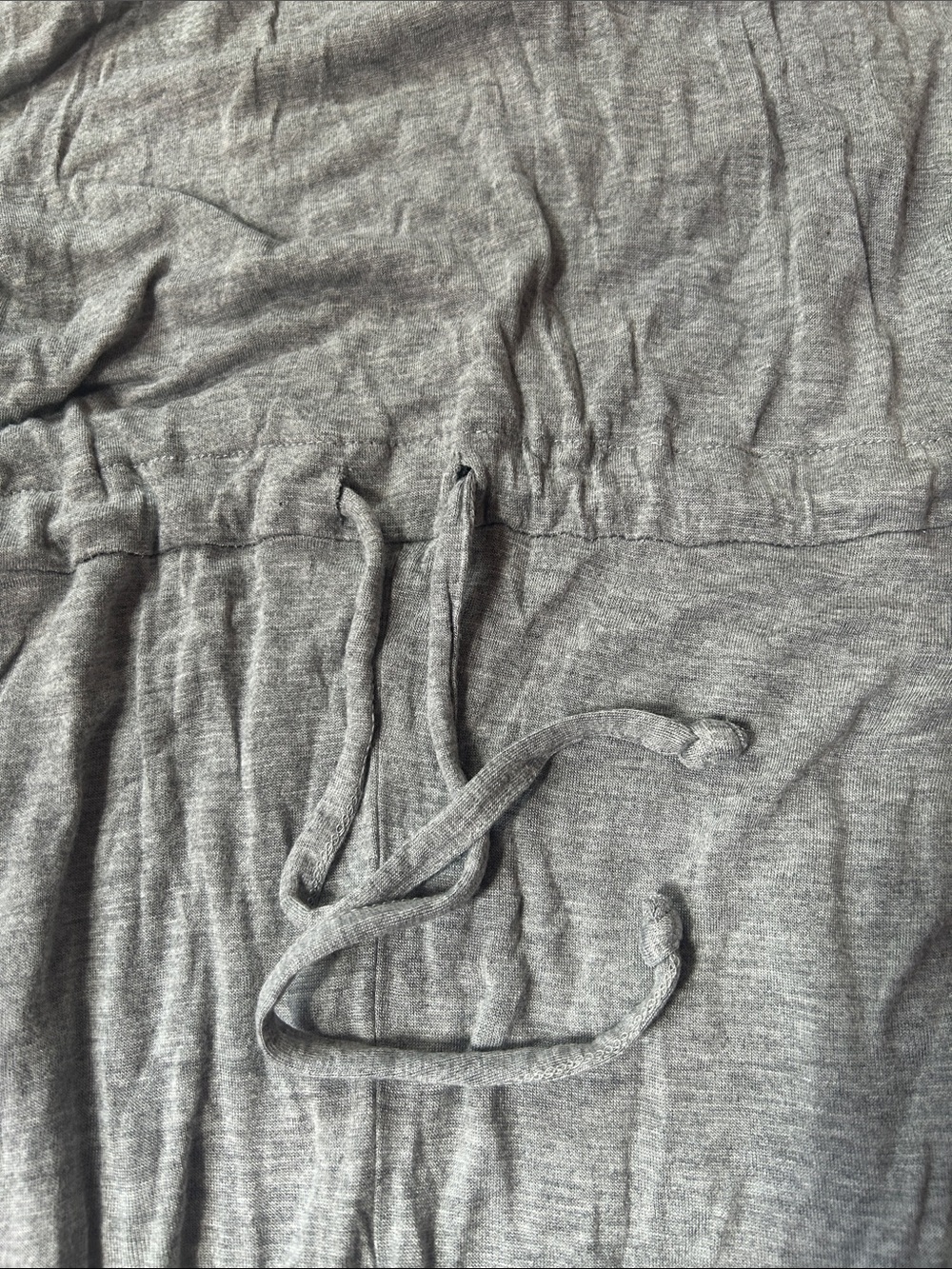 C&C California Gray Ribbed Racerback jumpsuit - Picture 4 of 4